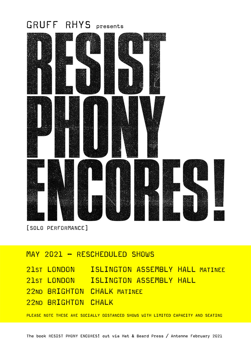 Resist Phony Encores Tour!